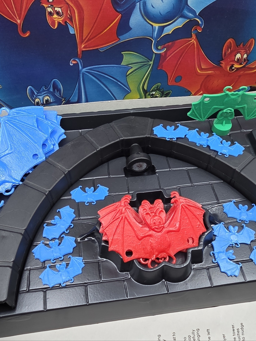 🦇 Complete 🦇Vintage Acrobats Battiest Balancing Game Pressman 1989 - Picture 3 of 7